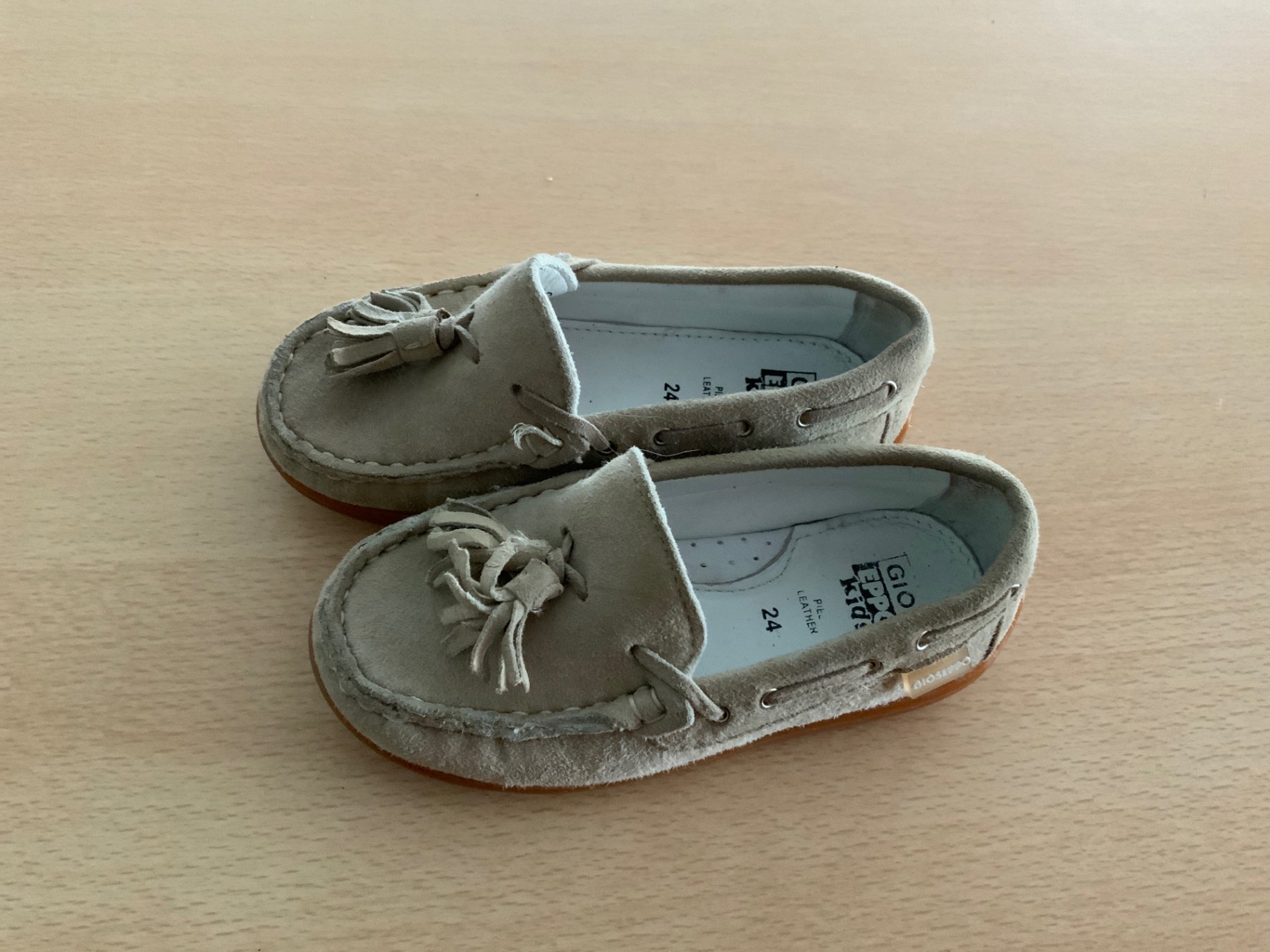 Gioseppo Kids Mokassins 24 Beige
