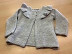 Strickjacke 80 Grau