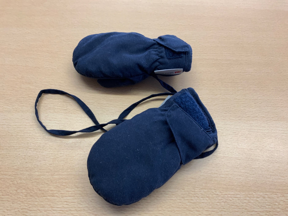 Fäustlinge Dunkelblau