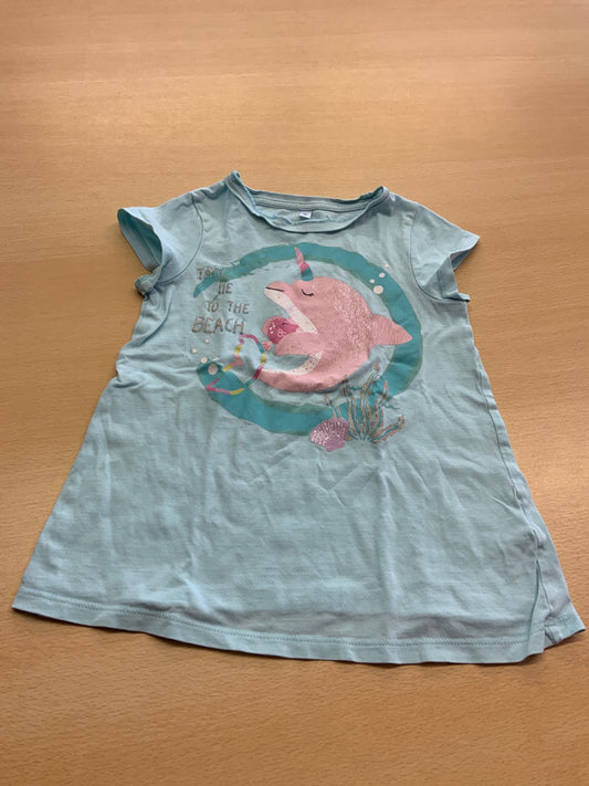 Kinder T-Shirt 92 Hellblau