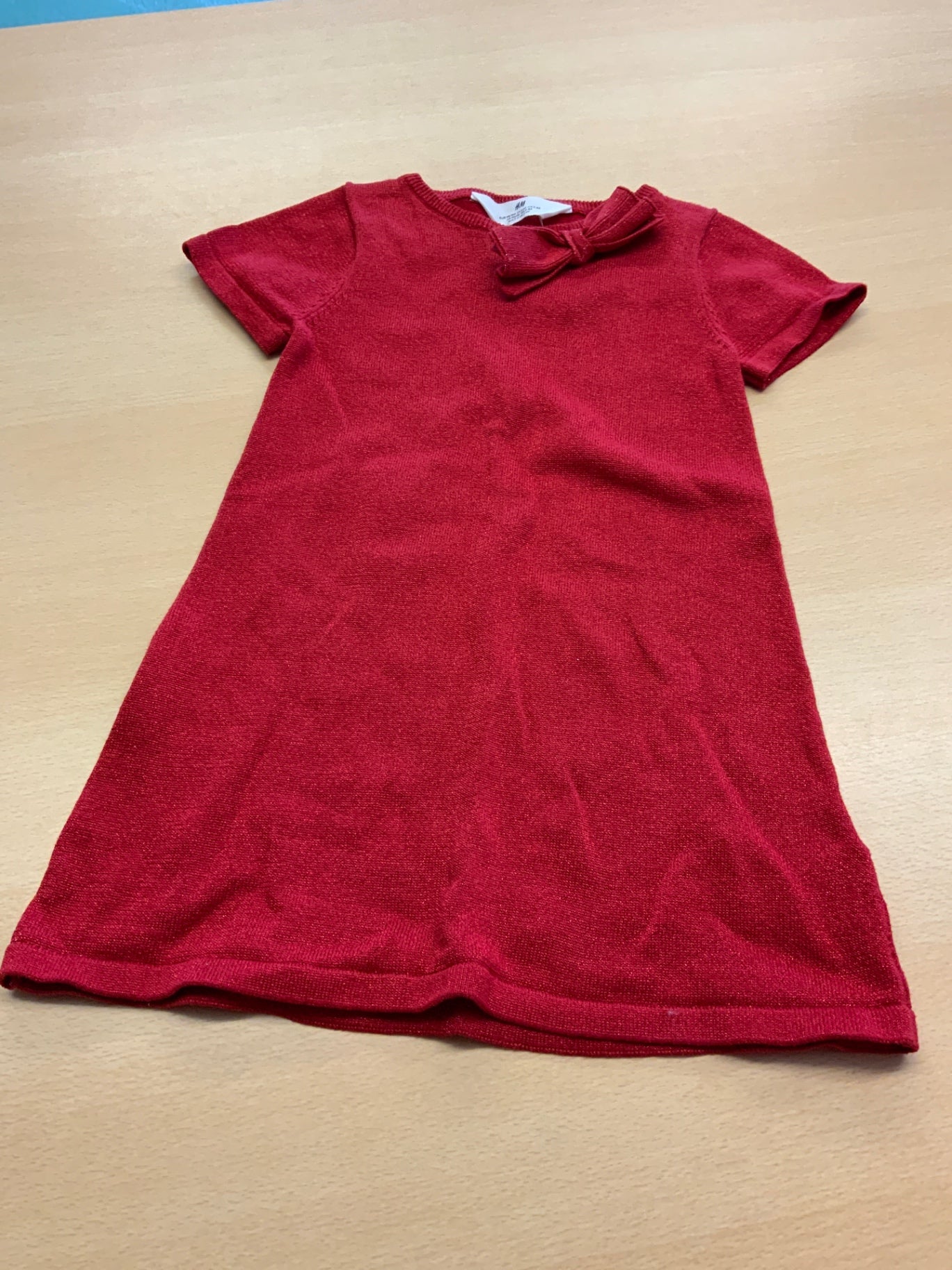 Kleid 98/104 Rot