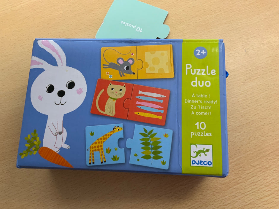 Djeco Puzzle Blau
