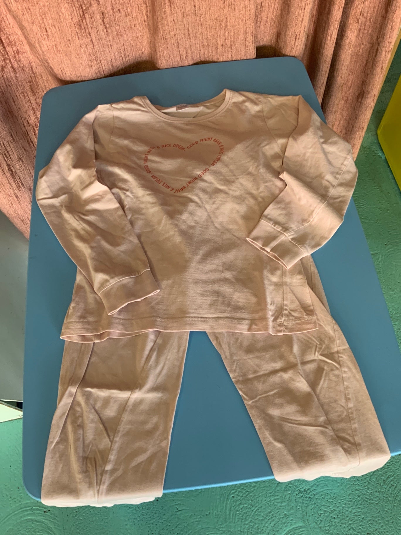 Schlafanzug 134/140 Rosa