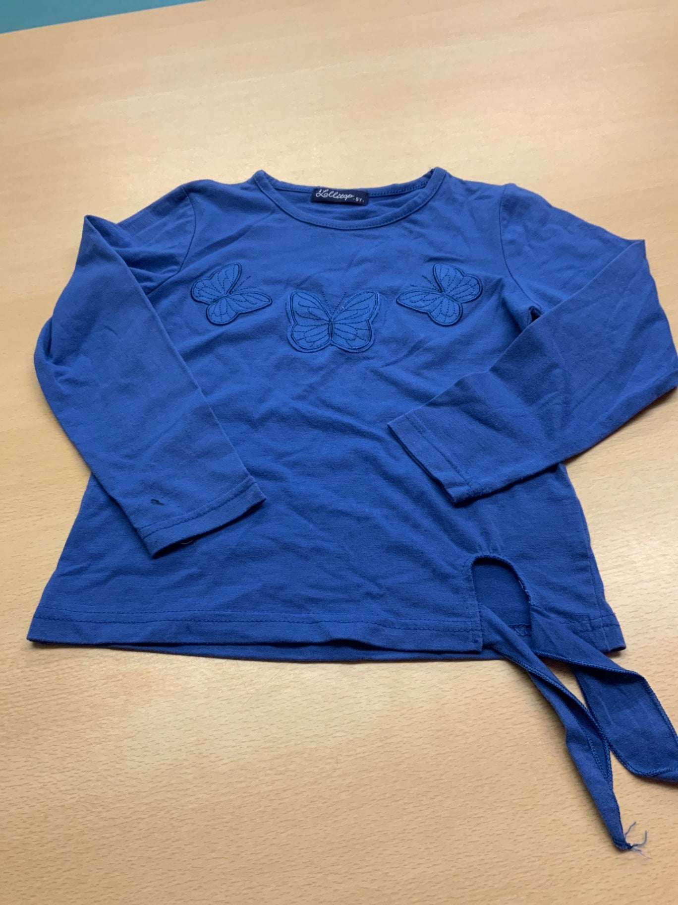 Lilly Langarmshirt 116 Blau