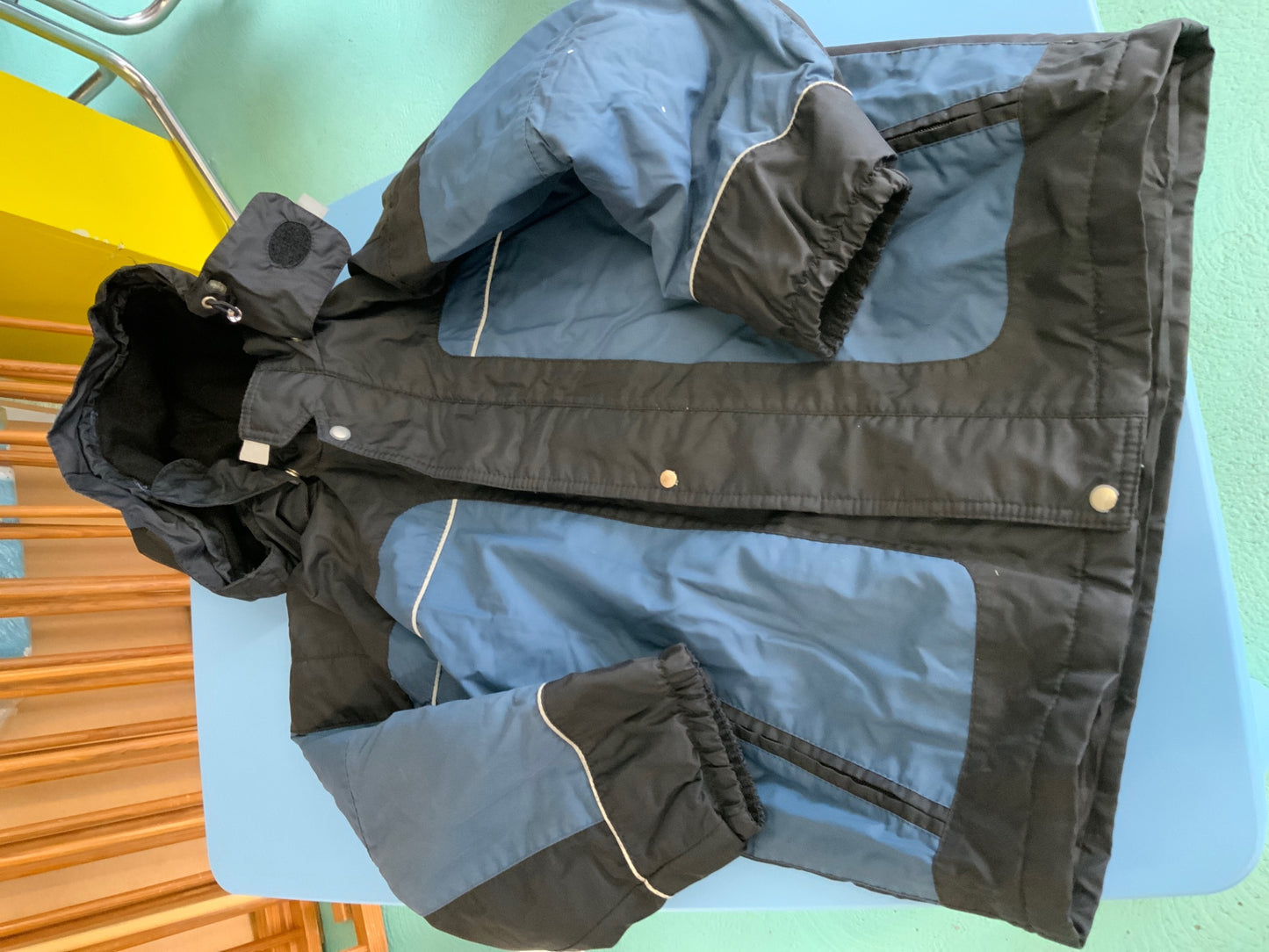 Reima Jacke Schwarz und Blau