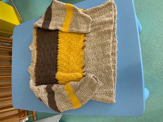 Pullover Beige, Braun, Gelb