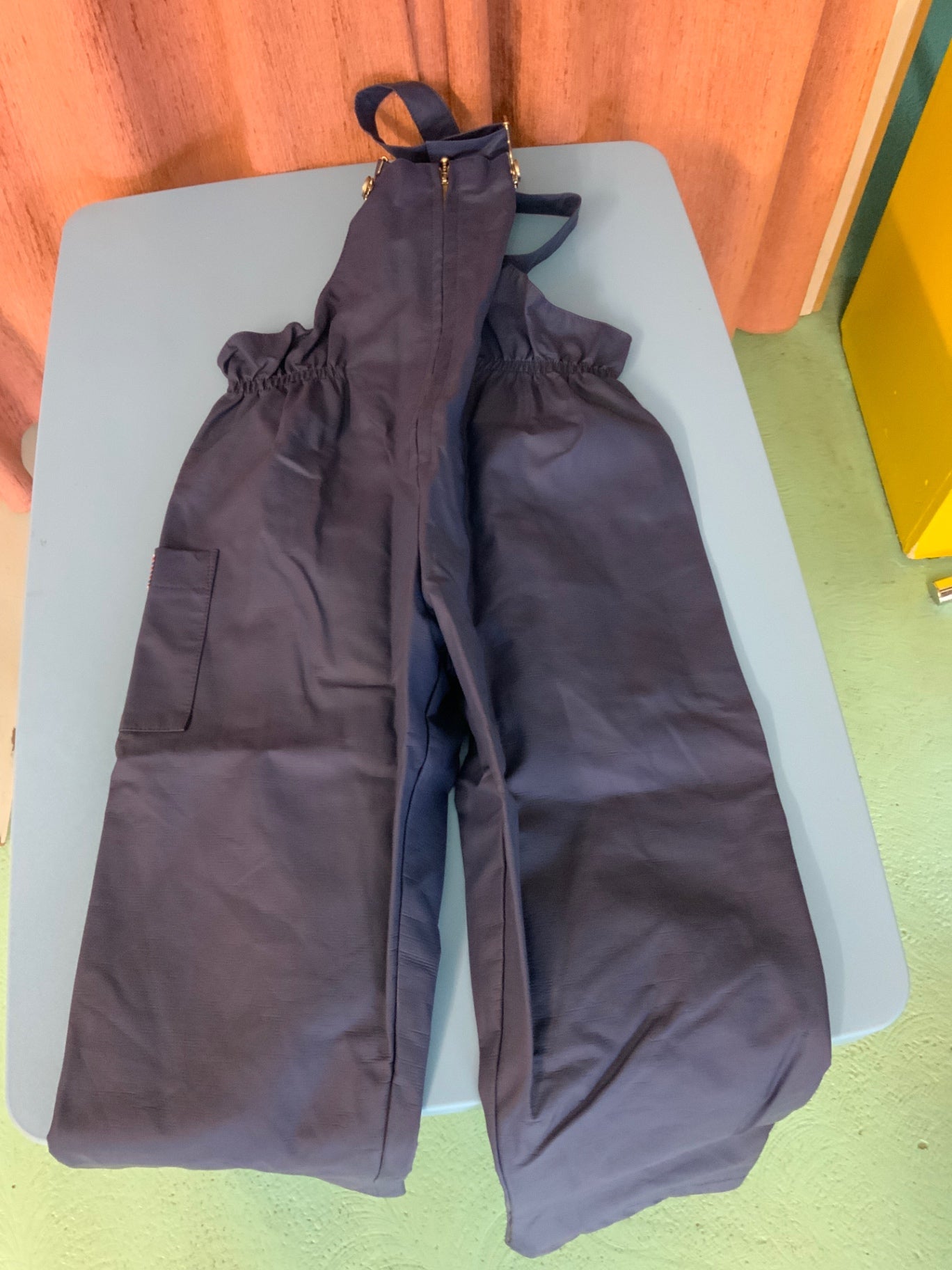 Regen-Latzhose 128 Dunkelblau