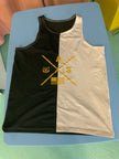 Tanktop S Schwarz und Weiß