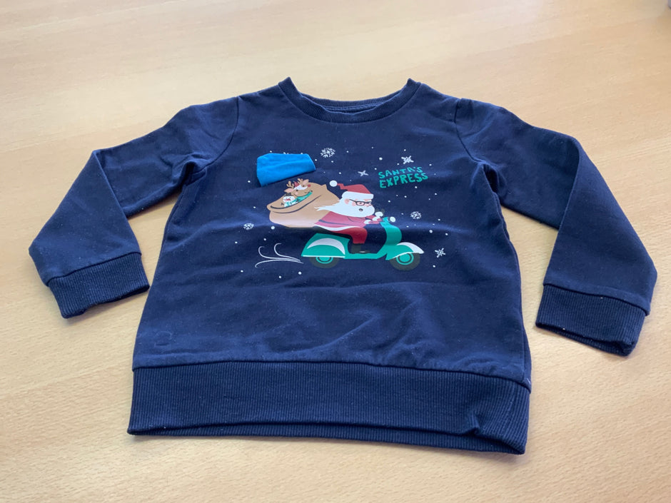 Sweatshirt 98/104 Dunkelblau