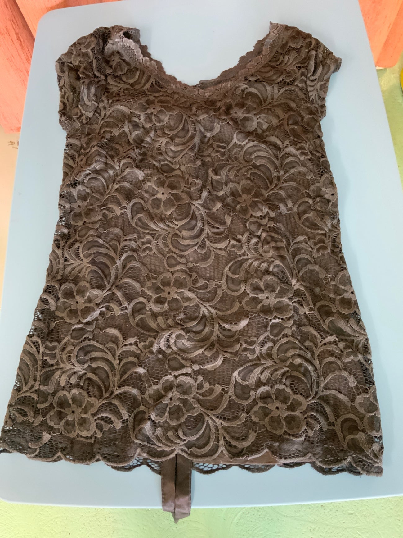 Schwangerschafts-Bluse M Dunkelblau