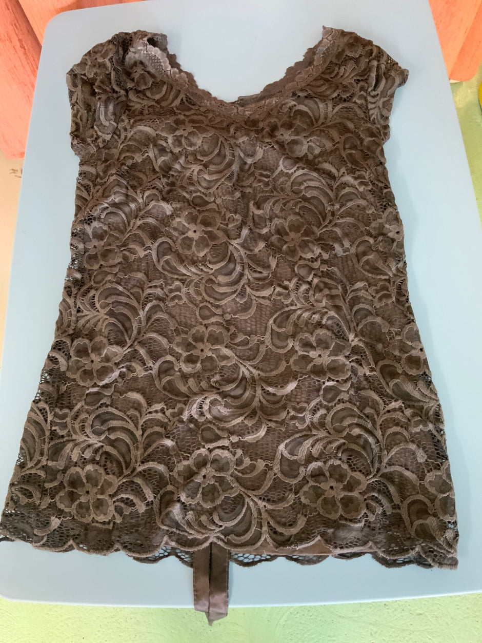 Schwangerschafts-Bluse M Dunkelblau