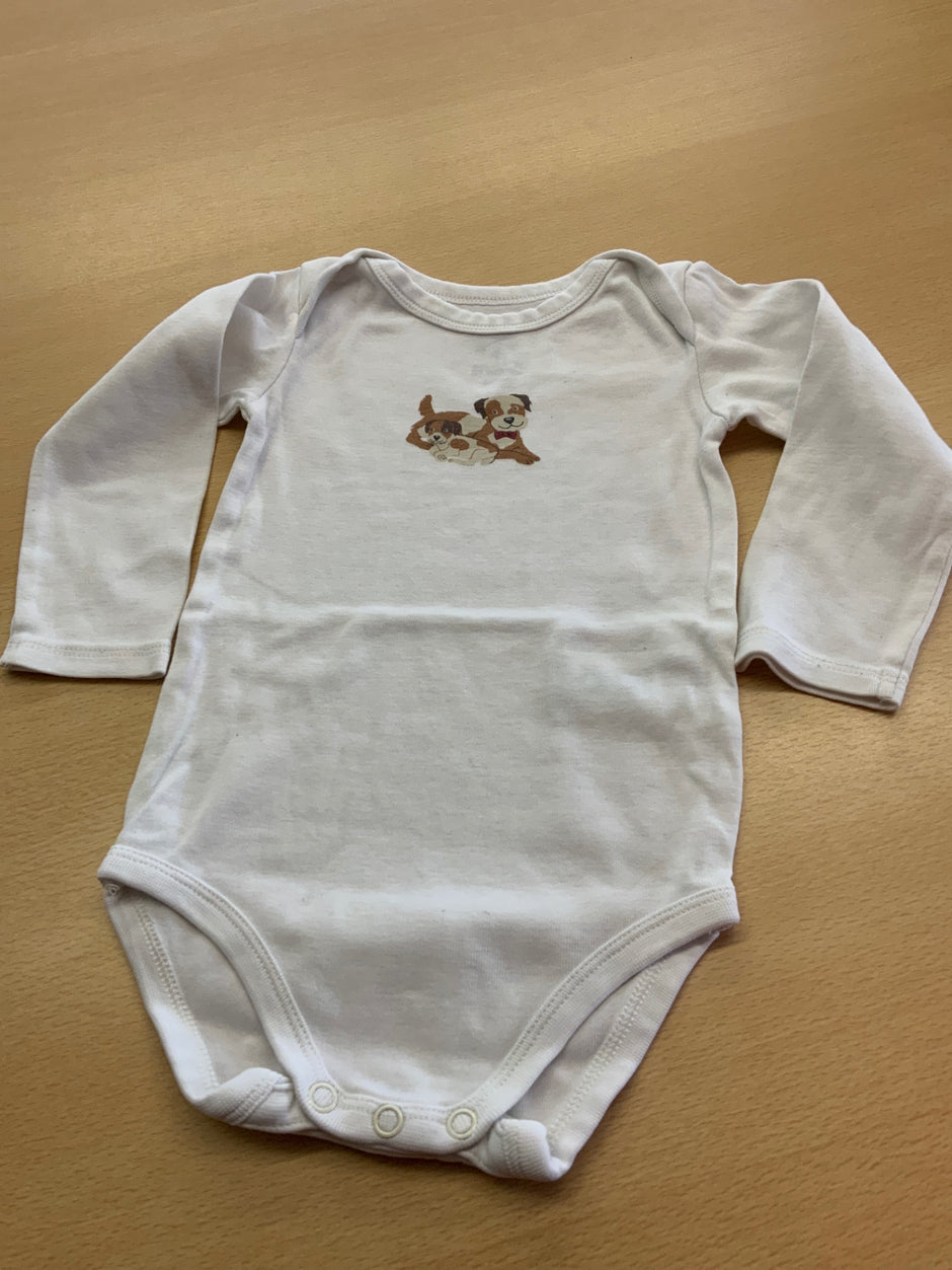Babybody 86/92 Weiß