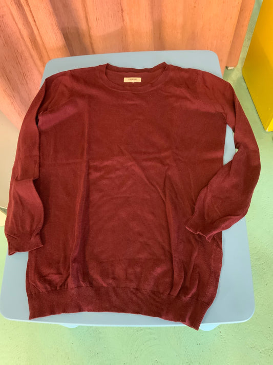Zalando Pullover L Dunkelrot