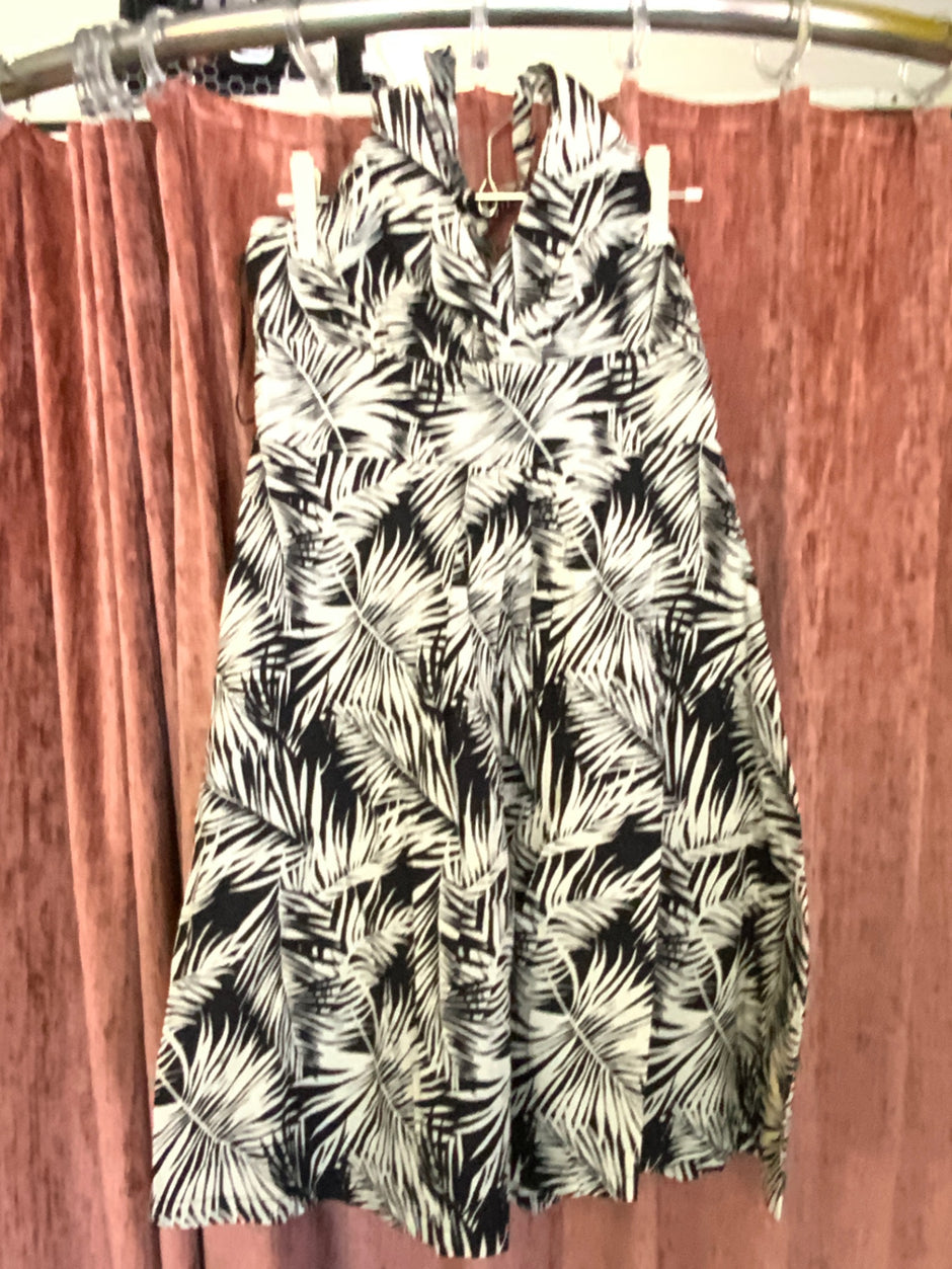 Kleid 38 Schwarz und Weiß