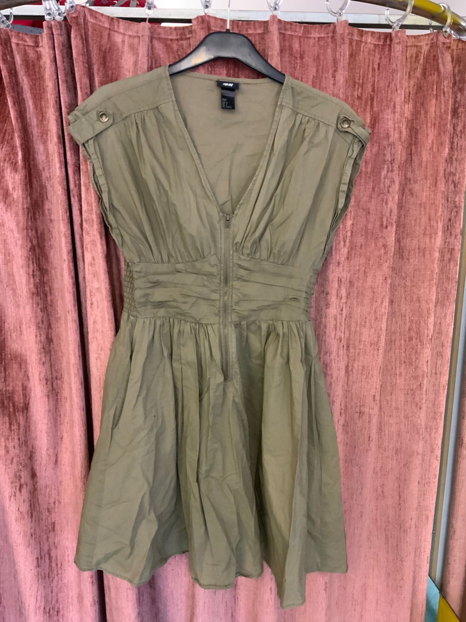H&M Kleid 36 Olive