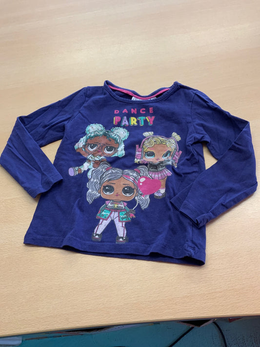 L.O.L. Surprise! Langarmshirt 104/110 Dunkelblau