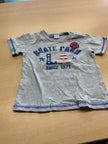Smile T-Shirt 98 Grau