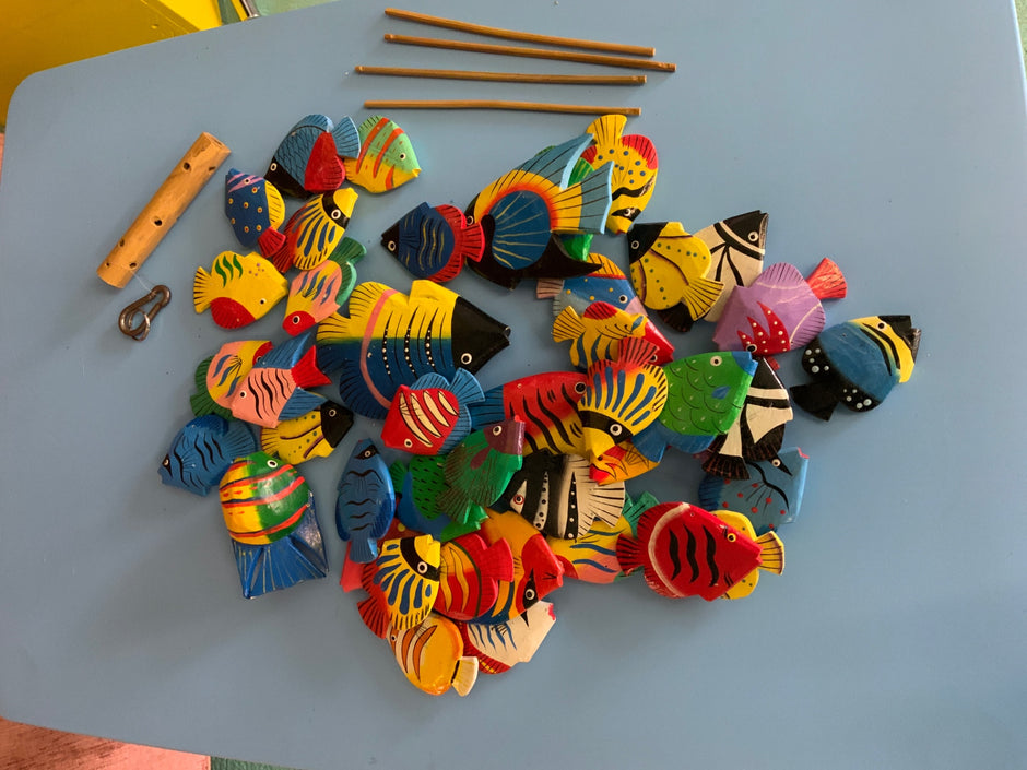 Spielzeug Fische Bunt
