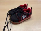Slide Sneaker 30 Schwarz und Rot