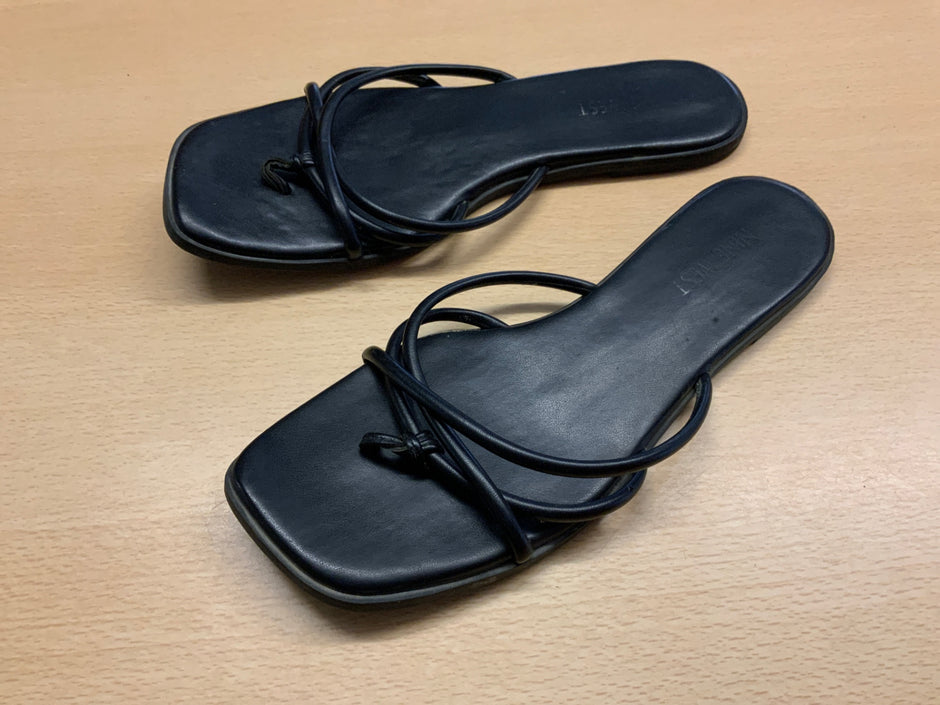 Sandalen 39 Schwarz