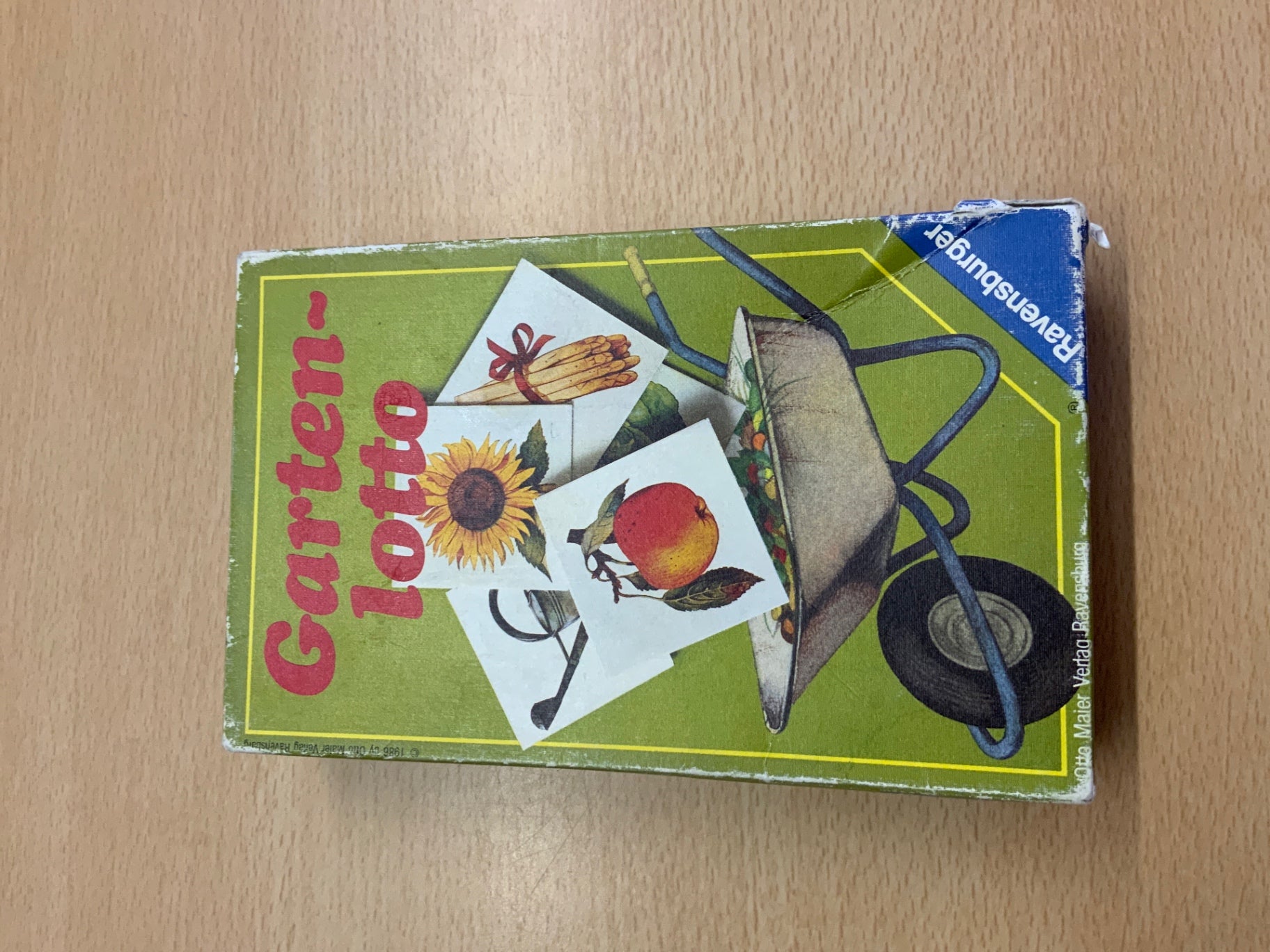 Gesellschaftsspiel Gartenlotto Bunt