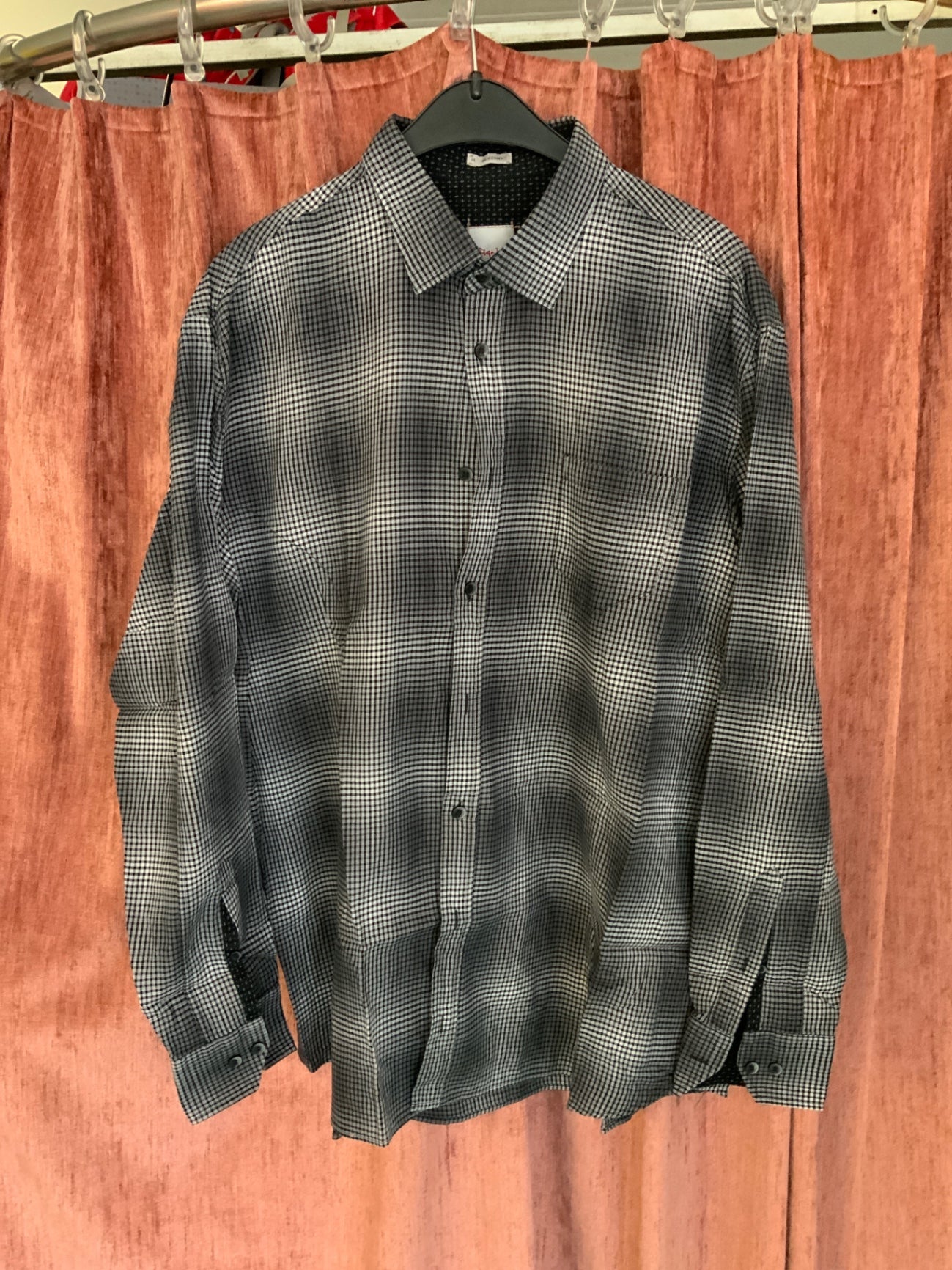 Hemd XL Schwarz und Weiß