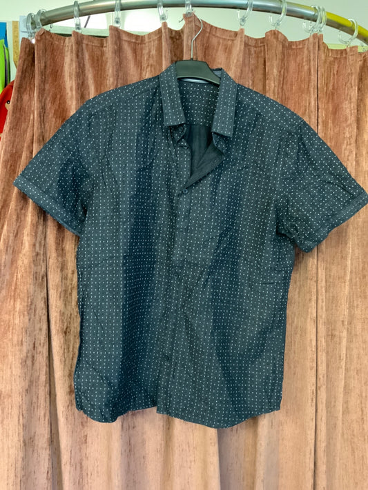 Kurzarmhemd M Dunkelblau