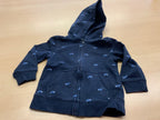 Kapuzenjacke 80/86 Dunkelblau