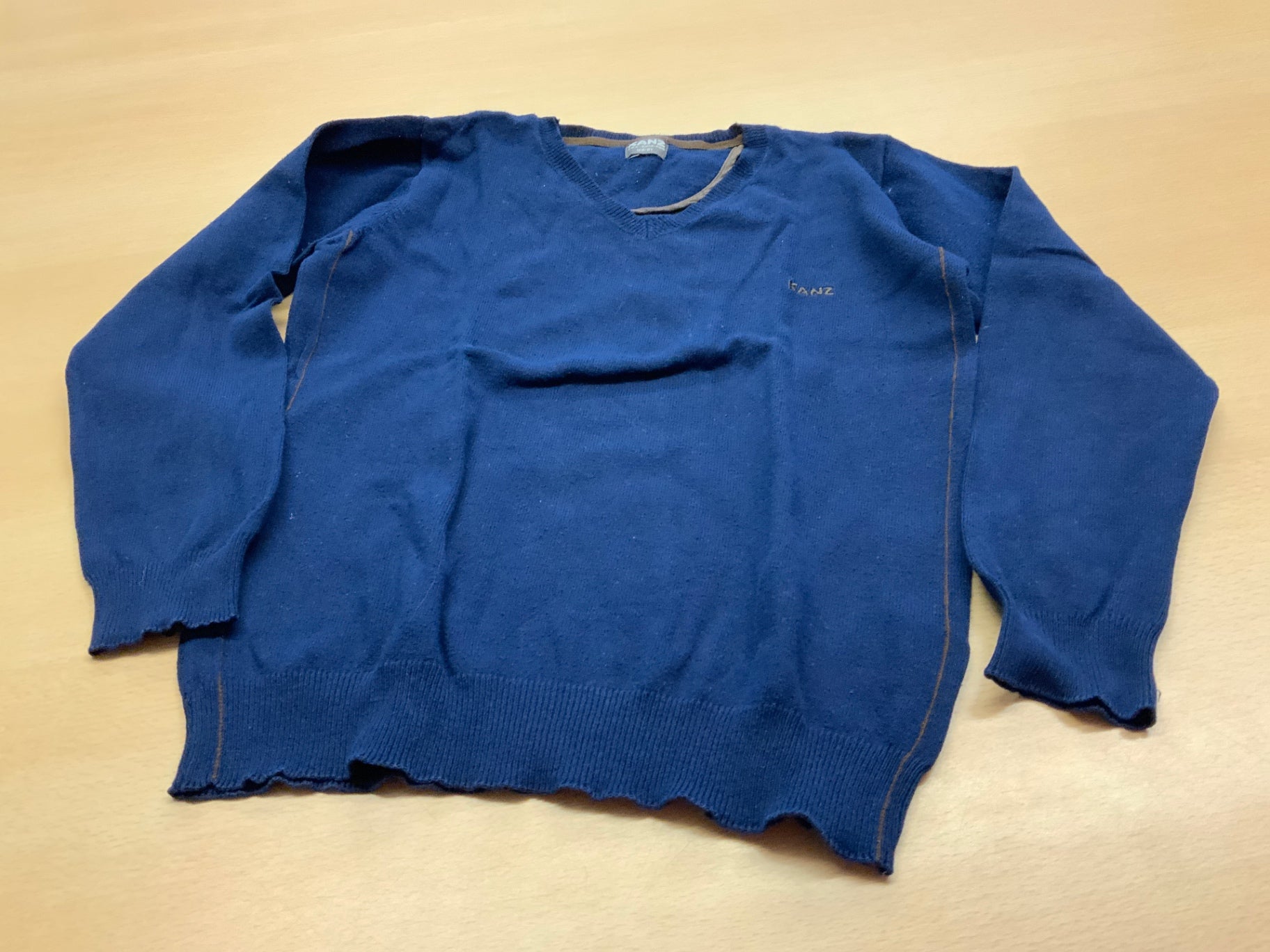Kanters Pullover 128 Dunkelblau