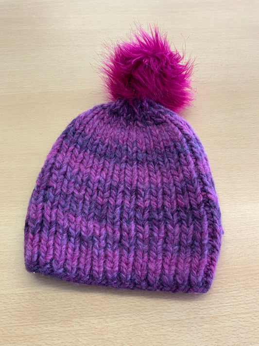 Mütze Lila
