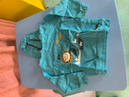 Hoodie 116/122 Türkis
