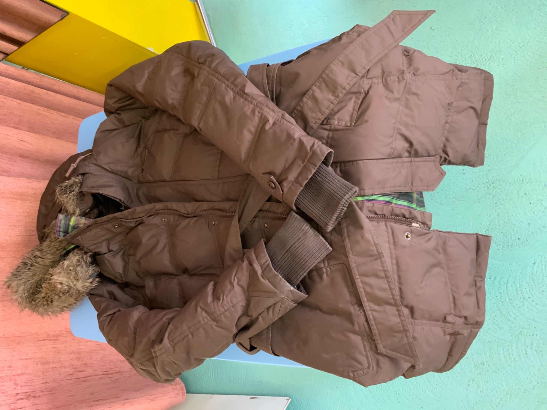 Zimtstern Jacke S Braun