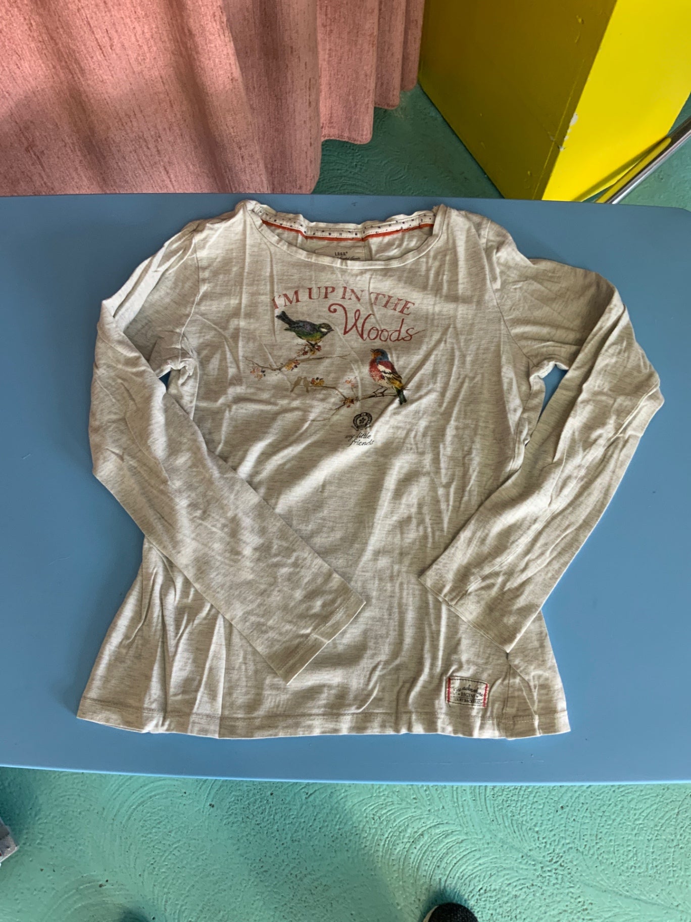 Longsleeve 146/152 Grau