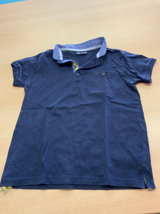 Bruns Poloshirt 128 Dunkelblau