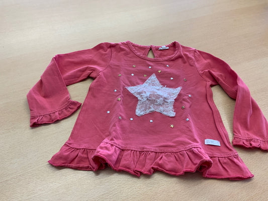 Langarmshirt 92 Rosa