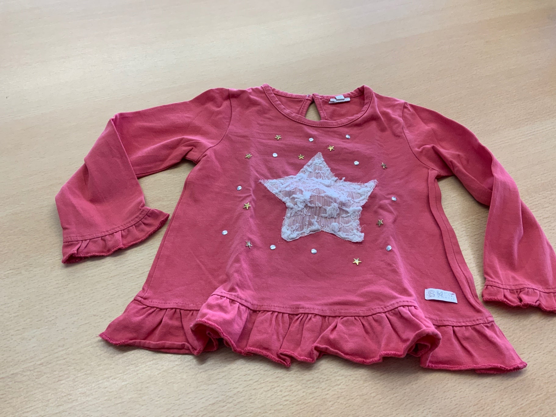 Langarmshirt 92 Rosa