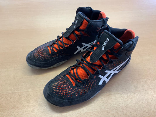 Asics Ringer-Schuhe 42.5 Schwarz/Orange