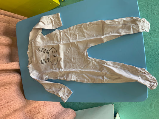 Schlafanzug 98 Beige