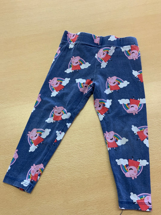 Peppa Pig Leggings 86 Blau