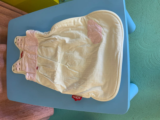 Lässig Baby-Schlafsack Hellgelb und Rosa