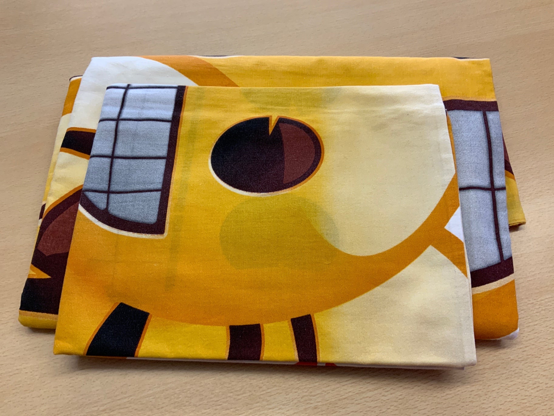 Bettwäsche 160/210, 65/100 160/210 + 65/100 Gelb