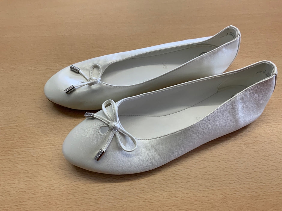 Ballerinas 37 Weiß