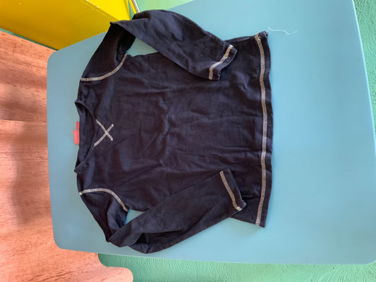 Langarmshirt 134/140 Blau