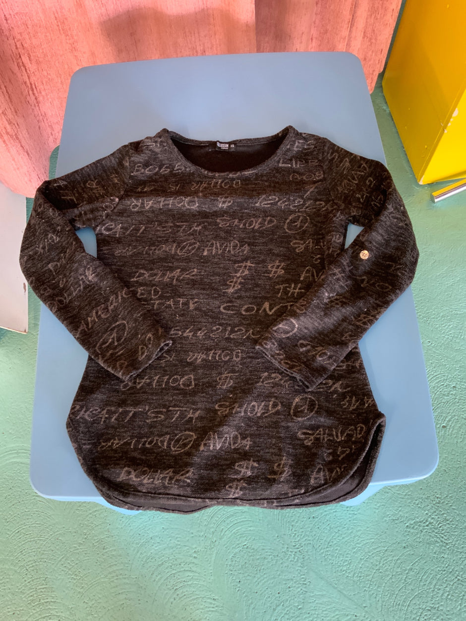Pullover XS Schwarz