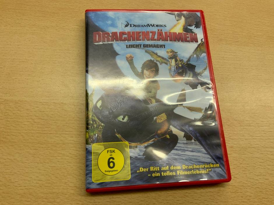 DreamWorks DVD Drachenzähmen leicht gemacht Rot