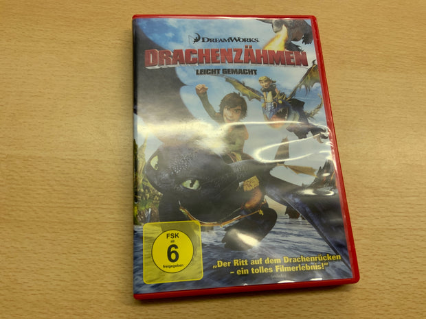 DreamWorks DVD Drachenzähmen leicht gemacht Rot