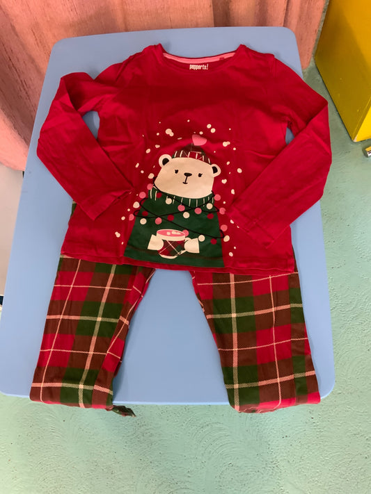 Pepperts! Pyjama-Set 134/140 Rot und Grün