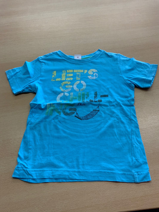 s.Oliver T-Shirt 104/110 Blau
