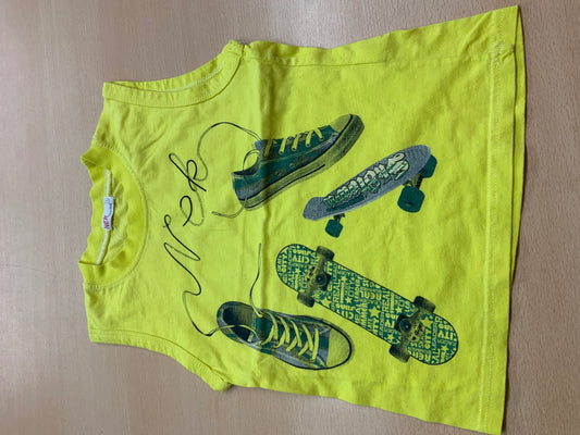 Nek Tank-Top 110 Neon-Gelb