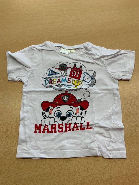 Paw Patrol T-Shirt 104 Weiß